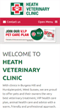 Mobile Screenshot of heathvets.com